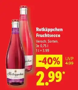 Lidl ROTKÄPPCHEN Fruchtsecco° Angebot