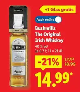 Lidl Bushmills The Original Irish Whiskey Angebot