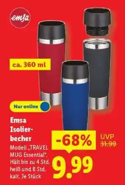 Lidl emsa Isolierbecher Angebot