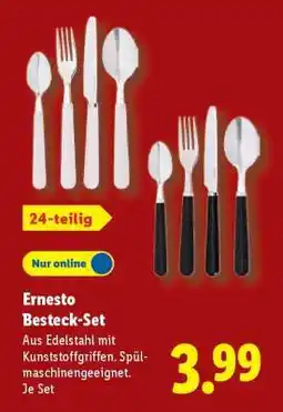 Lidl Ernesto Besteck-Set Angebot