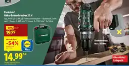 Lidl PARKSIDE Akku-Bohrschrauber 20 V Angebot