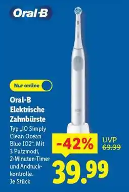 Lidl ORAL-B Elektrische Zahnbürste Angebot