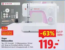Lidl SINGER Nähmaschine Angebot