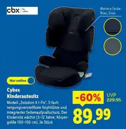 Lidl cybex Kinderautositz Angebot