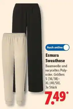 Lidl Esmara Sweathose Angebot