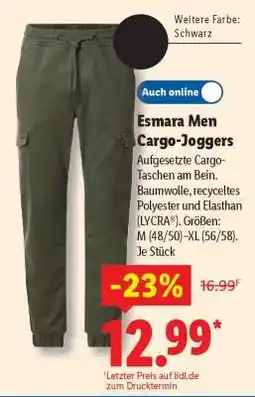 Lidl Esmara Men Cargo-/Joggers Angebot