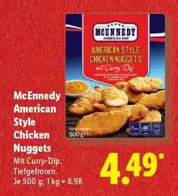 Lidl McEnnedy American Style Chicken Nuggets Angebot