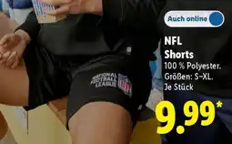 Lidl NFL Shorts Angebot