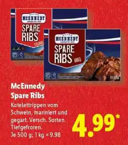 Lidl McEnnedy Spare Ribs Angebot