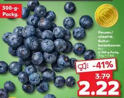 Kaufland Peruan./ südafrik. Kultur-heidelbeeren Angebot