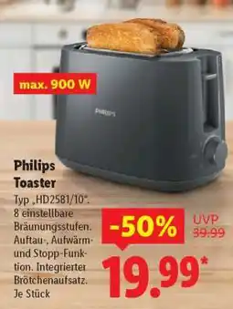 Lidl Philips Toaster Angebot