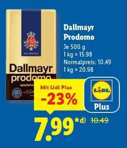 Lidl Dallmayr Prodomo Angebot