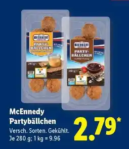 Lidl McEnnedy Partybällchen Angebot