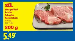 Lidl Metzgerfrisch Frische Schweine- nackensteaks Angebot
