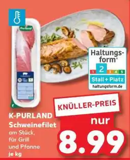 Kaufland K-PURLAND Schweinefilet Angebot