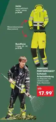 Kaufland PARKSIDE PERFORMANCE Softshell-Arbeitskleidung Angebot
