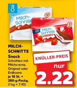 Kaufland MILCH-SCHNITTE Angebot