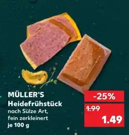 Kaufland MÜLLER'S Heidefrühstück Angebot