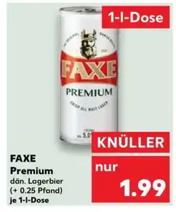 Kaufland Faxe Premium Angebot