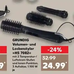 Kaufland GRUNDIG Volumen- und Lockenstyler HS 7082 Angebot
