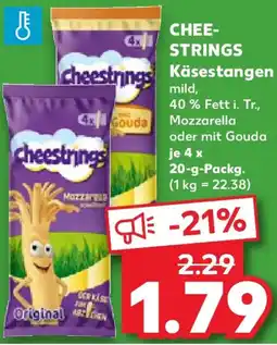 Kaufland Cheestrings Käsestangen Angebot