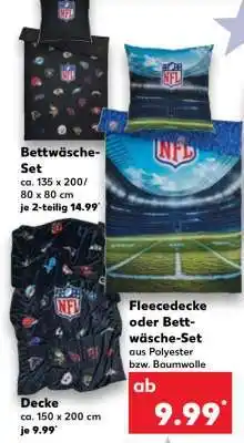 Kaufland Fleecedecke oder Bettwäsche-Set Angebot