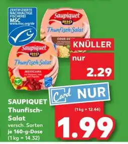Kaufland SAUPIQUET Thunfisch-Salat Angebot
