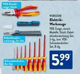 Aldi Süd WORKZONE Elektrik-Werkzeuge Angebot