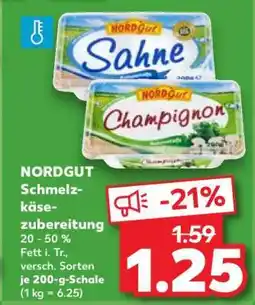 Kaufland NORDGUT Schmelzkäsezubereitung Angebot