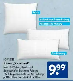 Aldi Süd Kissen Visco Feel Angebot