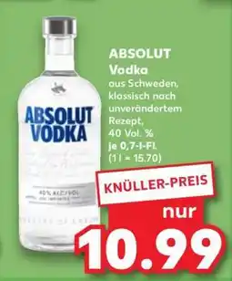 Kaufland Absolut Vodka Angebot