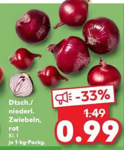 Kaufland Dtsch./niederl. Zwiebeln, rot Angebot