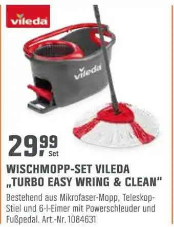 OBI Vileda wischmopp-set „turbo easy wring & clean“ Angebot