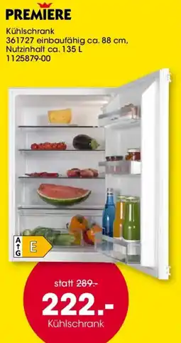 Möbel Martin PREMIERE Kühlschrank Angebot