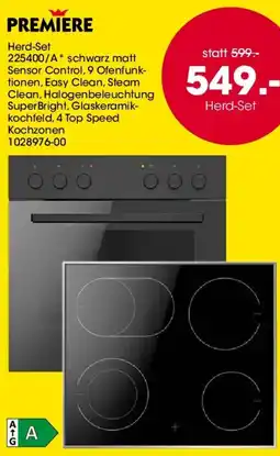Möbel Martin PREMIERE Herd-Set Angebot