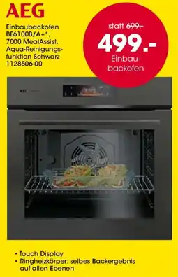 Möbel Martin AEG Einbaubackofen BE6100B/A+ Angebot
