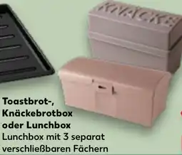 Kaufland Toastbrot-, Knäckebrotbox oder Lunchbox Angebot