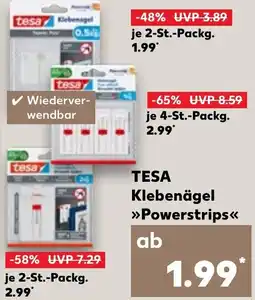 Kaufland TESA Klebenägel Powerstrips Angebot