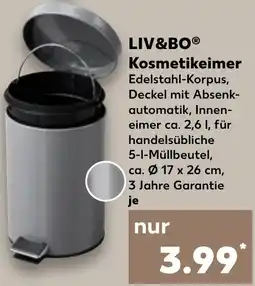 Kaufland LIV&BO Kosmetikeimer Angebot