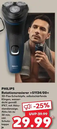Kaufland PHILIPS Rotationsrasierer S1134/00 Angebot