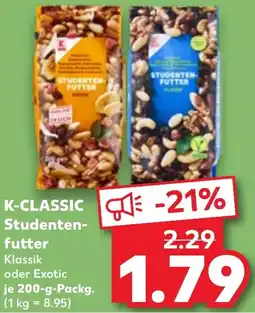 Kaufland K-CLASSIC Studentenfutter Angebot
