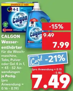 Kaufland CALGON Wasserenthärter Angebot