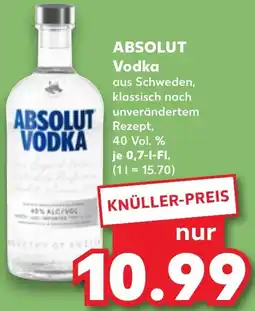Kaufland ABSOLUT Vodka Angebot