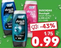Kaufland DUSCHDAS Duschgel Angebot