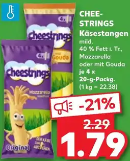 Kaufland Cheestrings Käsestangen Angebot