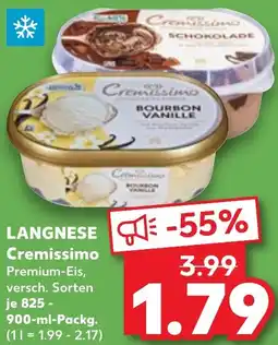 Kaufland LANGNESE Cremissimo Angebot