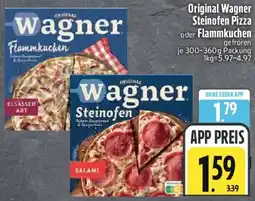 Edeka Original Wagner Steinofen Pizza oder Flammkuchen Angebot