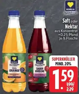Edeka EDEKA Herzstücke Saft oder Nektar Angebot