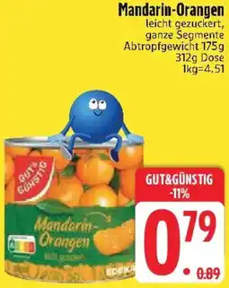 Edeka Gut & Günstig Mandarin Orangen Angebot