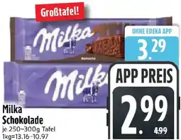 Edeka Milka Schokolade Angebot